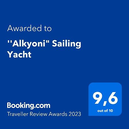 "Alkyoni" Sailing Yacht Hotel Tesalonika Bagian luar foto
