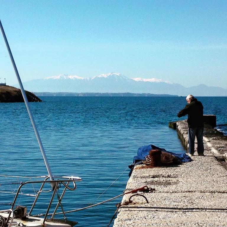 "Alkyoni" Sailing Yacht Hotel Tesalonika Bagian luar foto